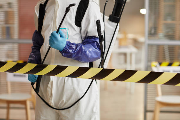 Professional Infectious Disease Decontamination technician working in Sunbury, OH